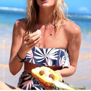 L*Space Swim LYNN Bandeau Bikini Top